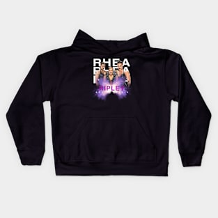 WOMEN WRESTLE RHEA Kids Hoodie